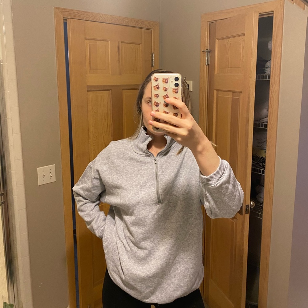 Aerie Quarter Zip size small